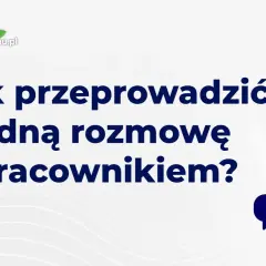 Jak przeprowadzić trudną rozmowę z pracownikiem? Poradnik dla menedżerów. Ikony dymków rozmowy.