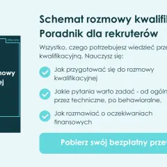 Schemat rozmowy kwalifikacyjnej. Poradnik dla rekruterów. Dowiedz się, jak przygotować się do rozmowy, jakie pytania zadać i jak rozmawiać o oczekiwaniach finansowych.