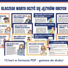 Dlaczego warto uczyć się języków obcych? Otwiera drzwi do kariery, rozwija mózg, ułatwia podróże i poznawanie nowych ludzi.