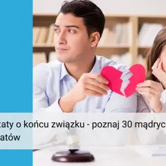 Para trzyma złamane serce. Cytaty o końcu związku pomogą zrozumieć trudne emocje.