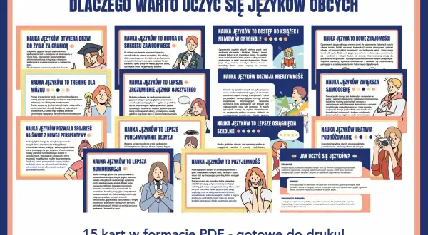 Dlaczego warto uczyć się języków obcych? Otwiera drzwi do kariery, rozwija mózg, ułatwia podróże i poznawanie nowych ludzi.