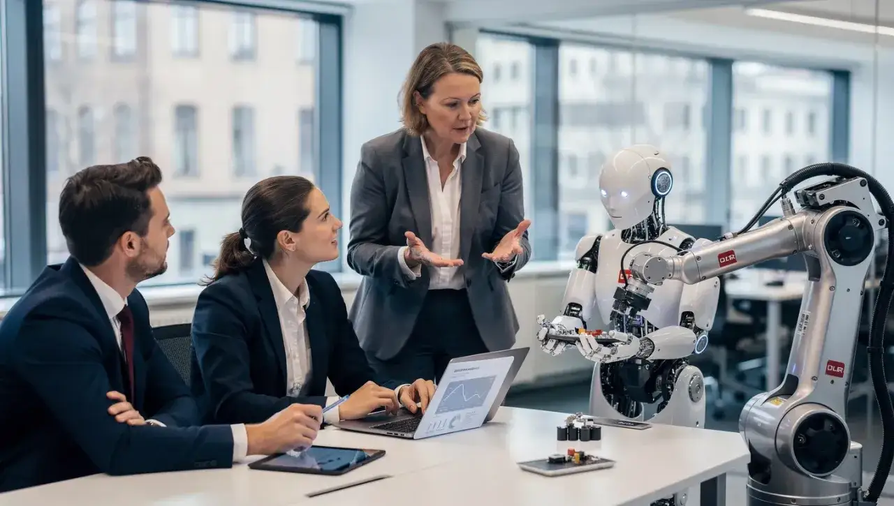 Zesp&oacute;ł omawia przyszłość pracy, gdzie roboty mogą zastąpić niekt&oacute;re zawody, kt&oacute;re znikną.