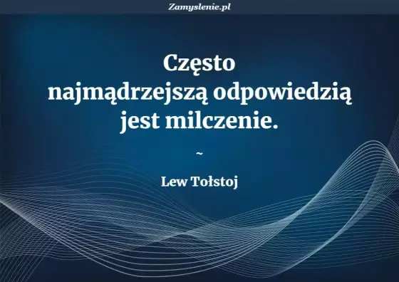 Cytaty o milczeniu - Mądrość czy manipulacja?