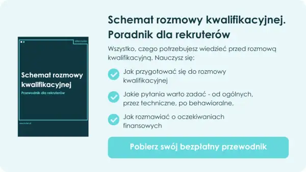 Schemat rozmowy kwalifikacyjnej. Poradnik dla rekruterów. Dowiedz się, jak przygotować się do rozmowy, jakie pytania zadać i jak rozmawiać o oczekiwaniach finansowych.